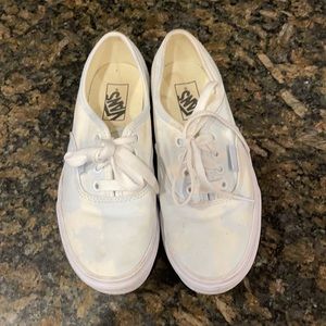 Girls Vans size 1